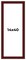 Panoramic Weathered Red Picture Frame - UV Acrylic, Foam Board Backing, Hanging Hardware